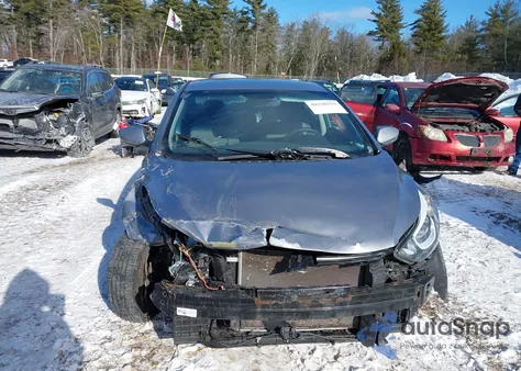 2016 Hyundai Elantra Se from USA, damaged, VIN 5NPDH4AE3GH785753